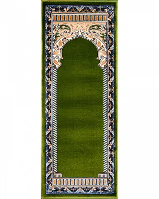 Молитвенный коврик Гулистон J007A светло-зеленый