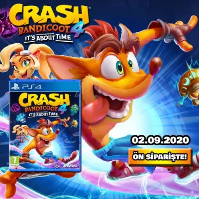 Игра для PlayStation Crash Bandicoot 4. It’s About Time - ps4