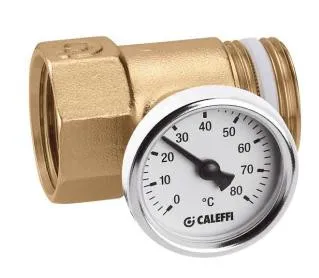 Фитинг с термометром CALEFFI