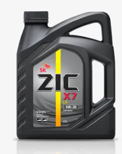 Моторное масло ZIC X7 5W-30 VHVI