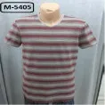 Мужская футболка с коротким рукавом, горловина мысик, модель M5405
