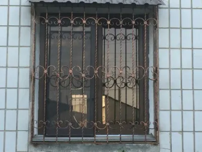 Решетки на окна из гладкокартонного прута