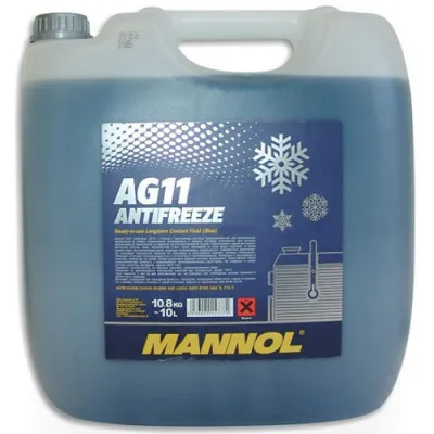 Антифриз Mannol AG11 (синий) 10 л