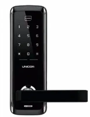 Дверной замок с ручкой Unicor Smart Rim Lock UN-3250S