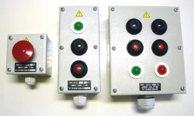 Пост управления кнопочной серии ПКУ15