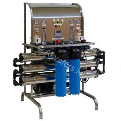 Промышленный осмотический фильтр для очистки воды AQUAPHOR PROFESSIONAL APRO 750 L/H OSMOS Low Pressure