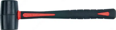 Молоток резиновый стеклопластиковая ручка Yato YT-4594