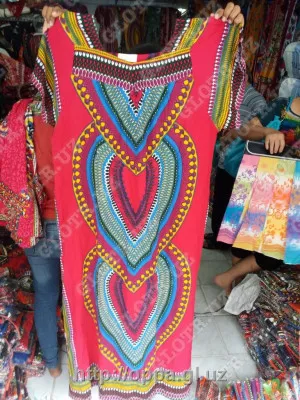 Штапельная платья №102. производство Индонезия