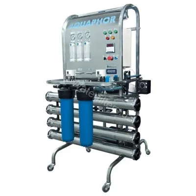 Промышленный осмотический фильтр для очистки воды AQUAPHOR PROFESSIONAL APRO 1 000 L/H OSMOS High Pressure