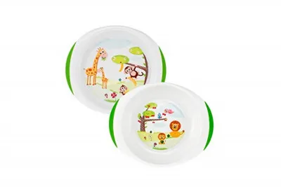 Пластиковый набор детских тарелок 12М+ CH089