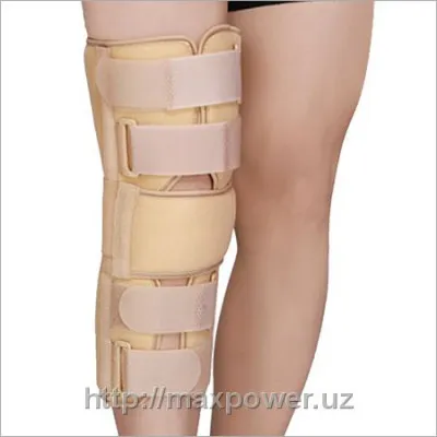 Анатомически шины для колена