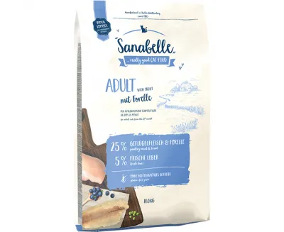 Sanabelle adult корм для взрослых кошек с форелью 0.5кг(развес)# 017503
