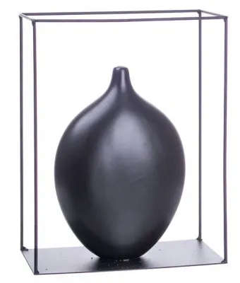 Декоративная ваза-сосуд с декором (25 см)