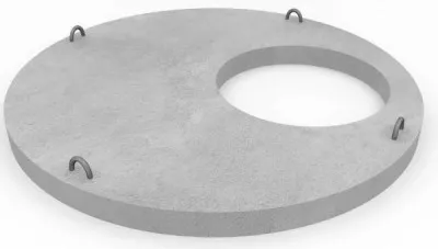 Плиты перекрытия для колец 2ПП, 1-нагрузка, диаметром-150,200см