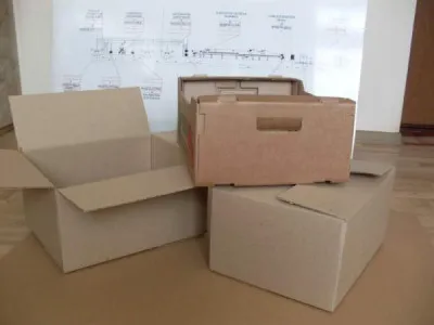Ящики из гофрированного картона