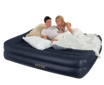 Надувная кровать двуспальная со встроенным насосом Intex 64124