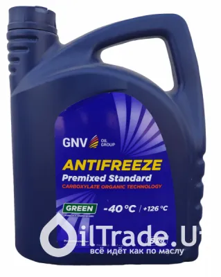 Антифриз GREEN G11 (Зелёный) - GNV Antifreeze Standard