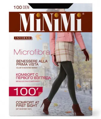 Колготки Microfibra 100 Den Nero MINIMI