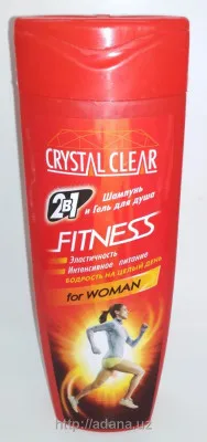 Шампунь-гель для душа для женщин "Crystal Clear Fitness"
