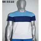 Мужская футболка комбинированная, модель M5510