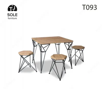 Комплект - стол и стулья, модель "T093"