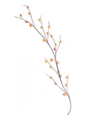 Искусственные цветы: ветка рябины ( 1 шт) №265