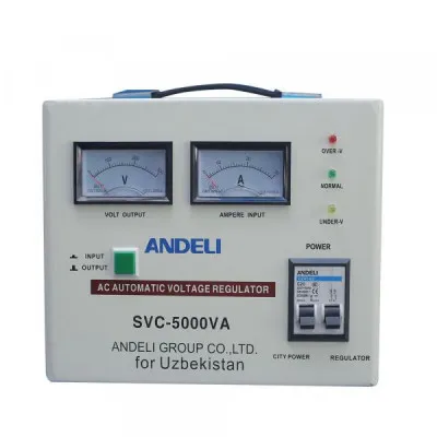 Стабилизатор напряжений ANDELI SVC-D5000VA H
