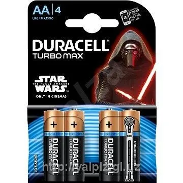 Батарейки Duracell TURBO Powercheck AA 4pcs
