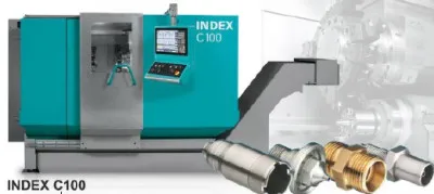 Высокопроизводительная обработка деталей из прутка INDEX C100
