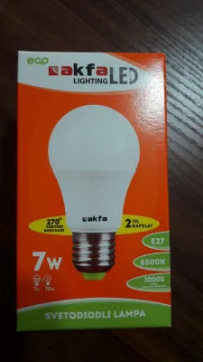 Светодиодная лампа LED Econom A60-M 1 E27 6000K ELT
