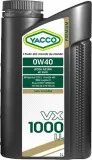 Синтетическое масло Yacco VX 1000 LL 0W40 2L