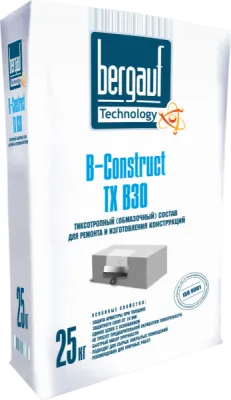 Тиксотропный ремонтный состав B - CONSTRUCT TX B30/B - CONST