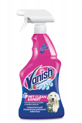 VANISH Trigger Oxi Action Pet Clean Expert 750 ml x6