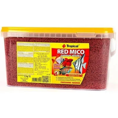 Корм для аквариумных рыб red mico colour sticks