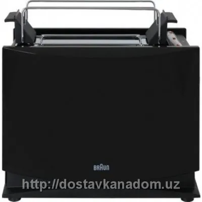 Стильный тостер черного цвета Braun HT 450