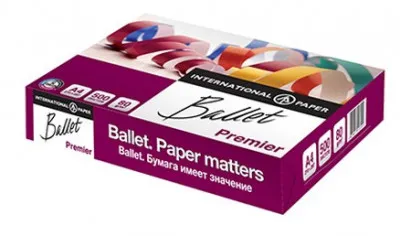 Бумага для офиса Ballet Premier A4 (сорт А)