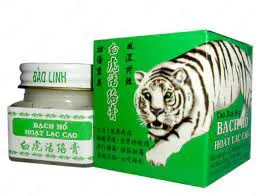 Вьетнамская мазь "Белый тигр" для лечения суставов