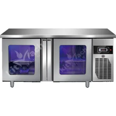 Стол холодильник Kitmach 150 * 80 см TK0 (250L) стек. Дверь
