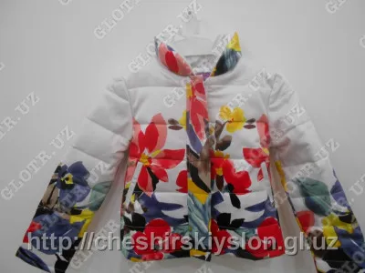Куртка с цветами