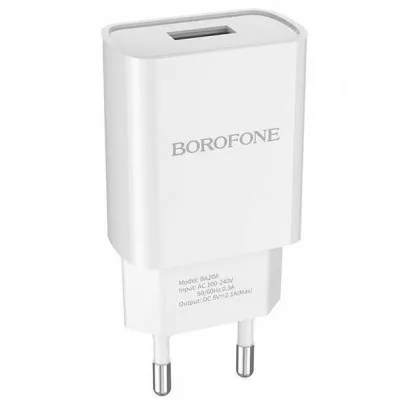 Проводное зарядное устройство Borofone BA20A