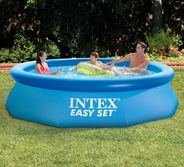 Надувной бассейн Intex круглый Easy Set 305х76 см
