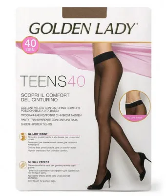 Колготки женcкие Golden Lady Teens Melon, 40 ден