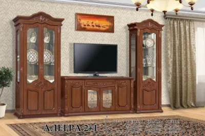 Комплект мебели для гостиной Алегра 2+1