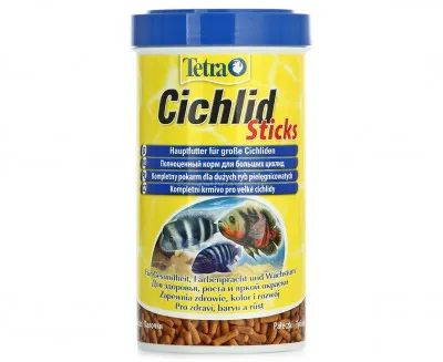 Корм для рыб tetra cichlid sticks 1000мл