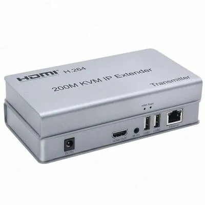 Адаптер KVM-удлинитель HDMI 4K на 200м