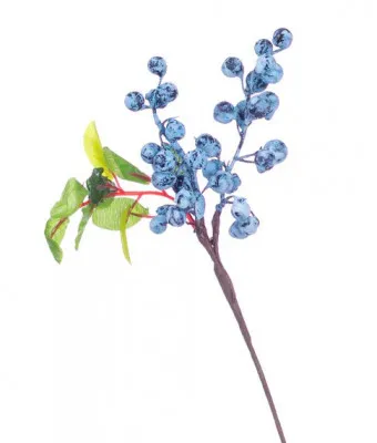 Искусственные цветы: смородина фиолетовая ( 1 шт)