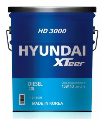 Моторное масло Hyundai XTeer HD 3000 15W 40