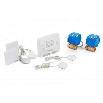 Беспроводной комплект защиты от протечек воды AquaBast Квартира 1/2”-RF