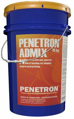Гидроизоляционная добавка в бетон Пенетрон Адмикс ( Penetron Admix )