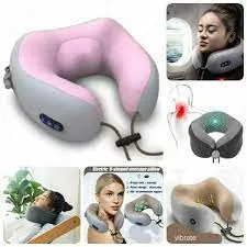 Электрическая массажная подушка с вибрацией